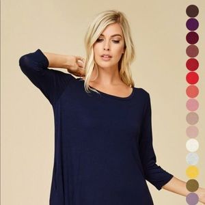 Navy blue dress 👗